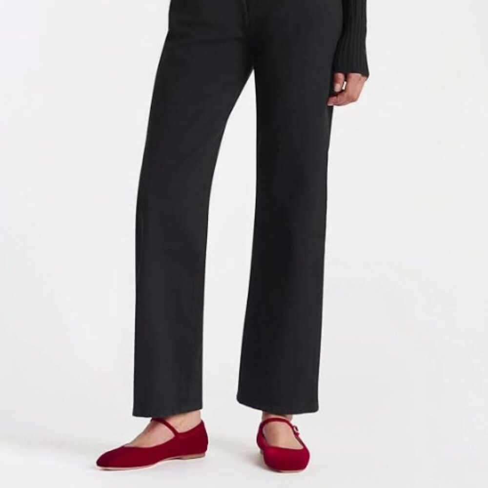 Elegant Red Women's Flats